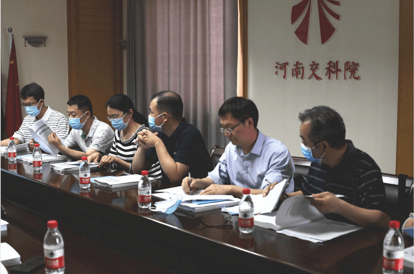 公司積極迎接河南省科技廳 財(cái)政廳2020年度省屬轉(zhuǎn)制科研單位績(jī)效考核