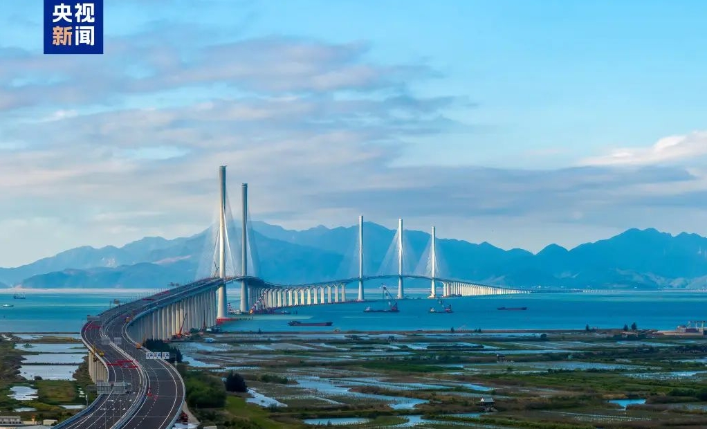 國家重大工程黃茅海跨海通道將于今日15時通車，國內(nèi)首創(chuàng)七大創(chuàng)新技術(shù)