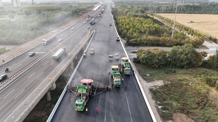 國內首條高速公路車道“六改十二”，京臺高速齊濟段拿下多項智能首創(chuàng)
